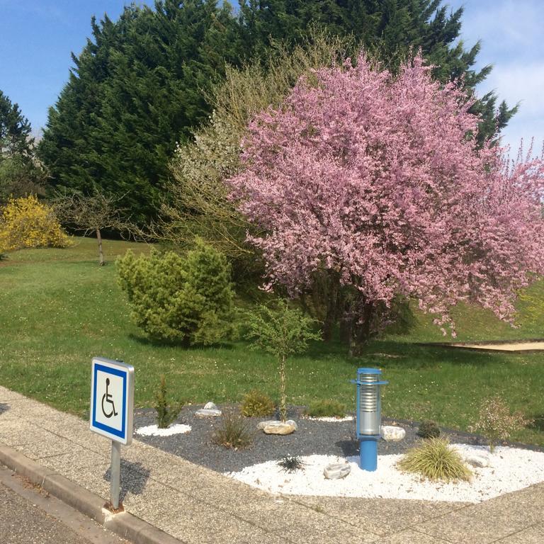 Les Orchidees , Hotel & Restaurant Verdun-sur-Meuse Eksteriør bilde